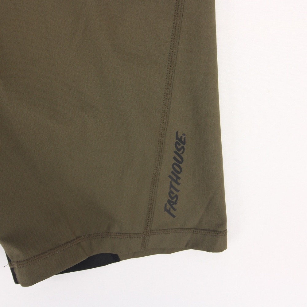 Fasthouse Crossline 2 Shorts Mens 36 Olive Green Mountain Bike MTB Cycling - Picture 2 of 8
